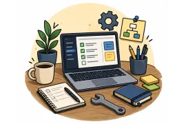 Illustration for the Real World category with practical IT workflows and technical solutions.